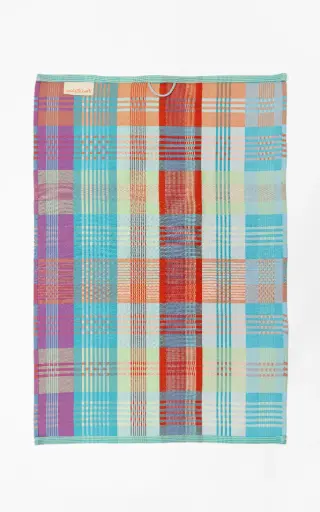 [FF.127A] tea towel #127A wild weave