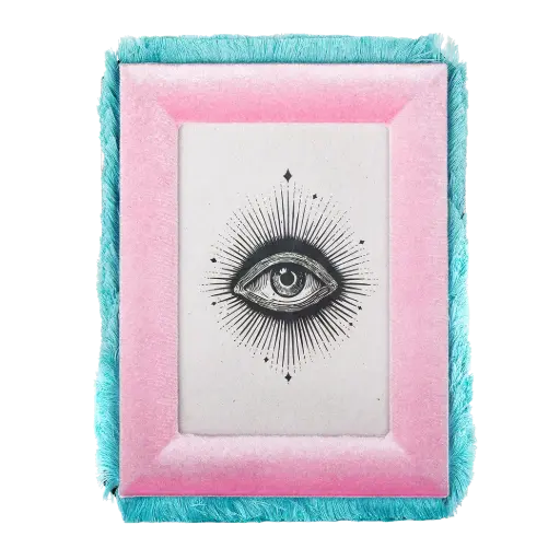 [KK.70163] Kitsch Kitchen photo frame 13x18cm Kitsch Royale eye