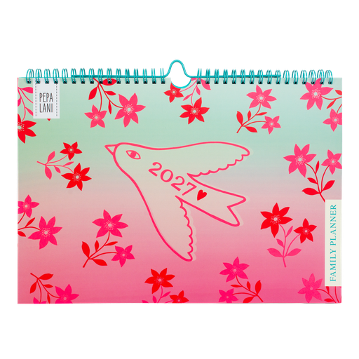 [PPL.27006] Pepa Lani Flower family planner 2027 flowerbird
