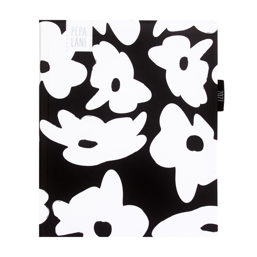 [PBW.27002] Pepa Lani Black & White diary 2027 Flowerbomb