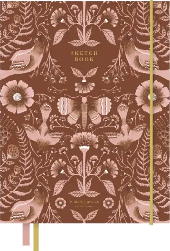 [PMG.10080] Pimpelmees Marigold schetsboek Terra