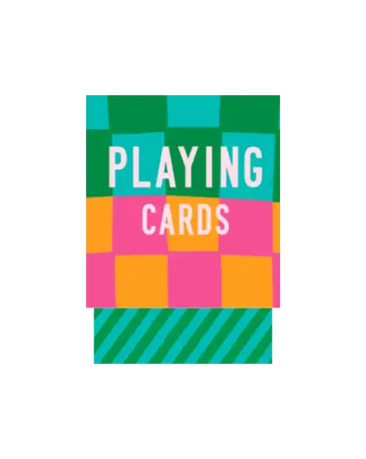 [PPL.40075] Pepa Lani Flower cardgame mini colourful checked