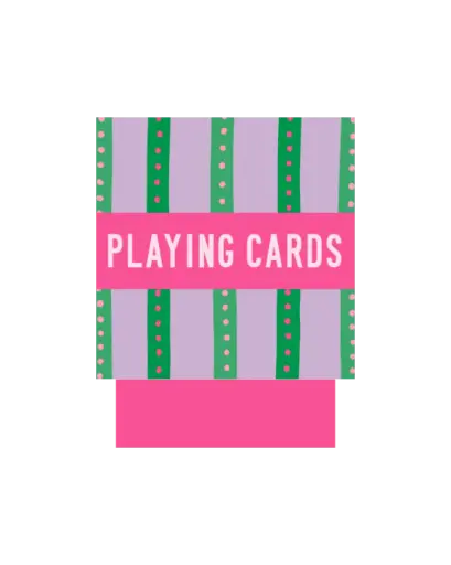 [PPL.40076-1] Pepa Lani Flower cardgame mini coloured zebra