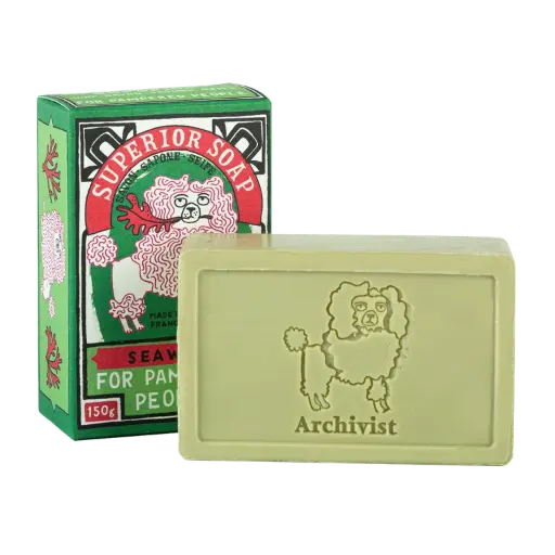 [S013] Seaweed Poodle Soap