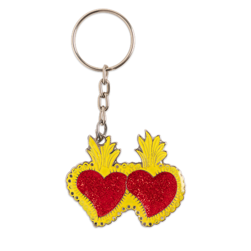 [AC0215] keyring 2 hearts