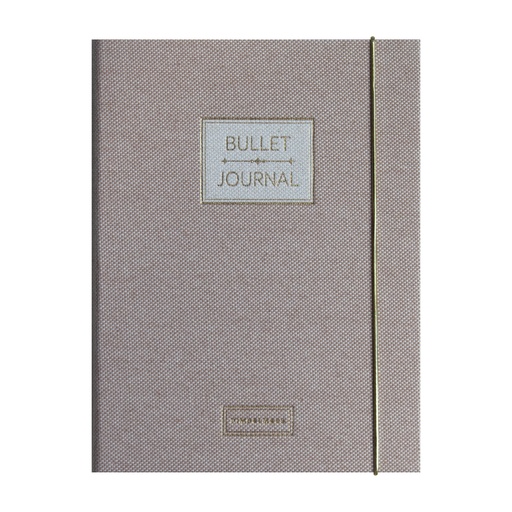 [PMONO.10011] Pimpelmees bullet journal Mono Luxe edition warm nude