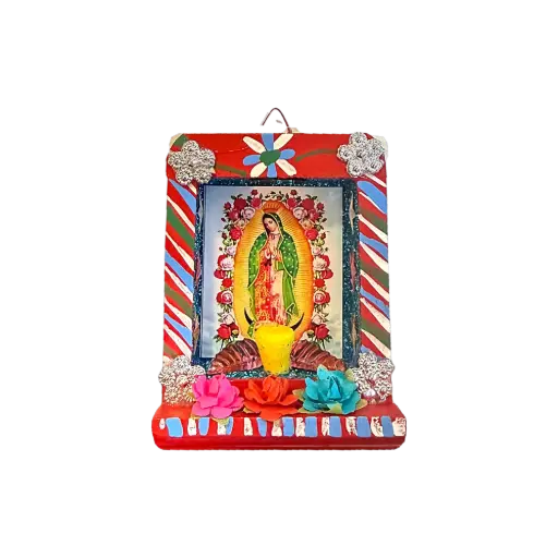 [AS0022] Kitsch Kitchen altaar Folclorico mini rood
