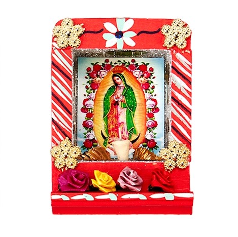[AS0022] Kitsch Kitchen altar Folclorico mini red