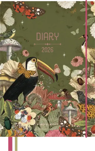 [PMP.26022] Pimpelmees diary 2026 terra botanica tucan olive