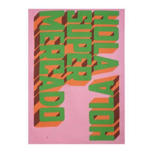 [KK.70004] Kitsch Kitchen tea towel Streetstyle Hola SuperMercado