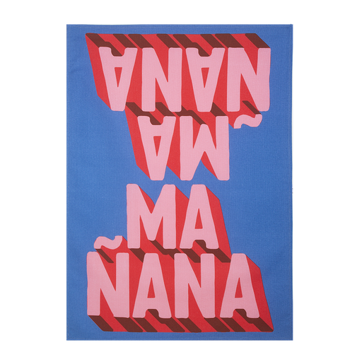 [KK.70006] Kitsch Kitchen tea towel Streetstyle Manana