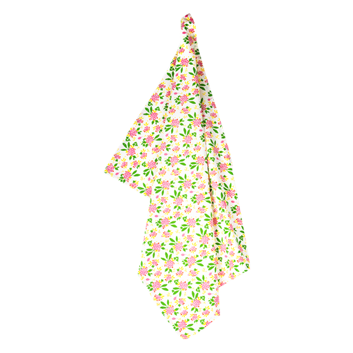 [KK.70062] Kitsch Kitchen tea towel Mercado de Flores green
