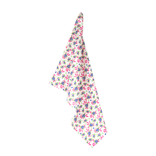 [KK.70063] Kitsch Kitchen tea towel Mercado de Flores blue