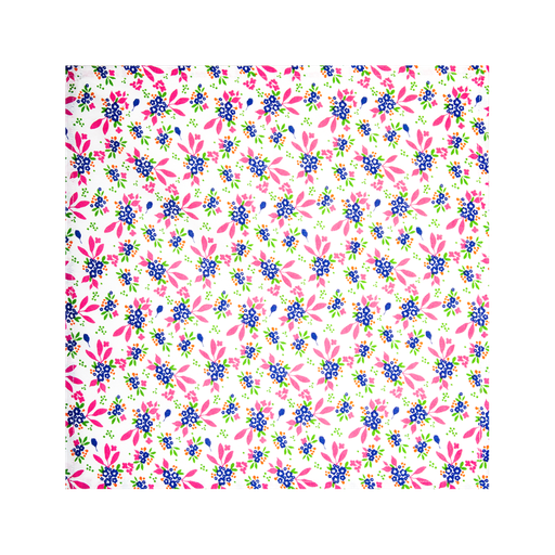 [KK.70066] Kitsch Kitchen servet Mercado de Flores blauw 