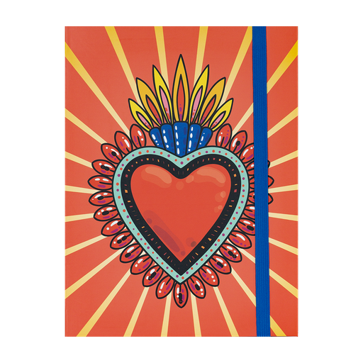 [KK.10003] Kitsch Kitchen notitieboek heart 