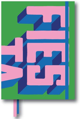 [KK.10013] Kitsch Kitchen notiteboek Streetstyle Fiesta