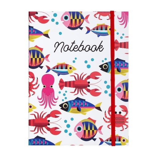 [KK.10016] Kitsch Kitchen notitieboek Sealife