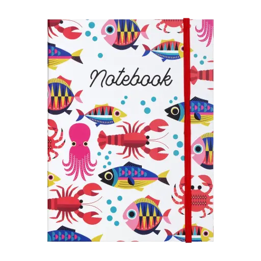 [KK.10016] Kitsch Kitchen notitieboek Sealife