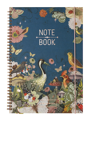 [PMP.61060] Pimpelmees notebook A4 WIREO - sky 