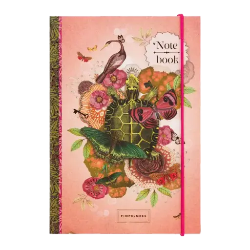 [PMP.61154] Pimpelmees notitieboek A6 Turtle - Peach 