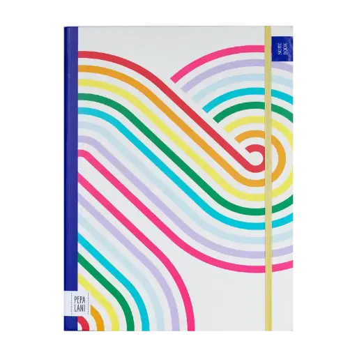 [PPL.40063] Pepa Lani notebook A4 Spring Flower & Fruity Retro swirl 