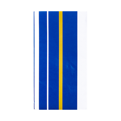 [KK.70010] Kitsch Kitchen papieren servetten Sealife gestreept blauw/wit bistro