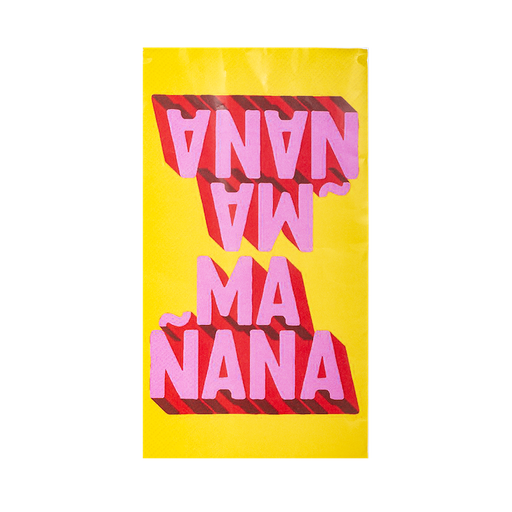 [KK.70014] Kitsch Kitchen paper napkins Streetstyle Manana bistro