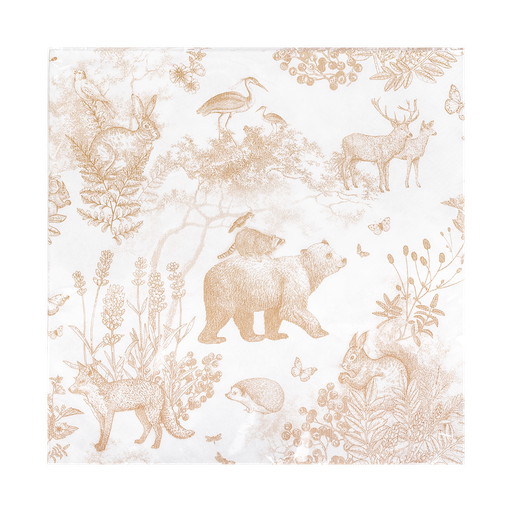 [PMPHD.70001] Pimpelmees Napkins Mono Bear
