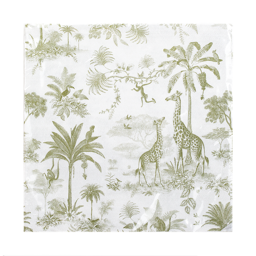 [PMPHD.70002] Pimpelmees napkins Mono Jungle