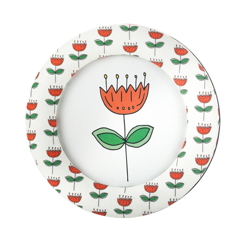 [KK.70031] Kitsch Kitchen photoframe tulips round 10 cm