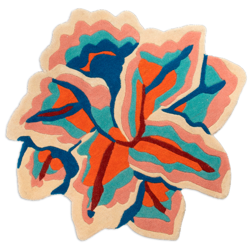 [HD0684] Kitsch Kitchen vloerkleed Sword Lily multi