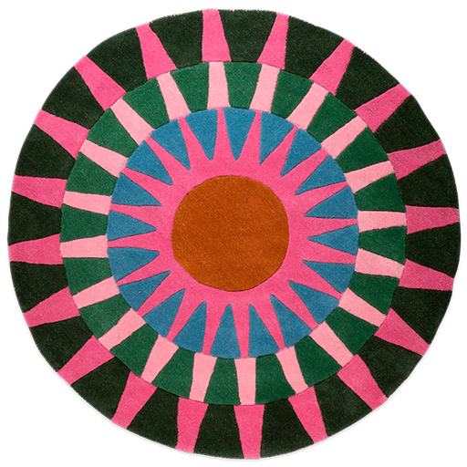 [HD0691] Kitsch Kitchen vloerkleed Soleil M multi 140 cm