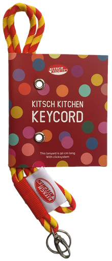 [KK.10005] Kitsch Kitchen keycord / sleutelhanger