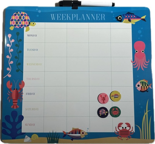 [KK.10017] Kitsch Kitchen magnetic board Sealife