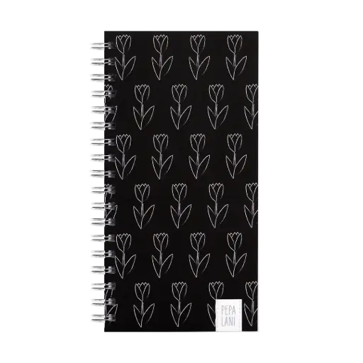 [PBW.10076] Pepa Lani to do boek Black & White Small tulip 