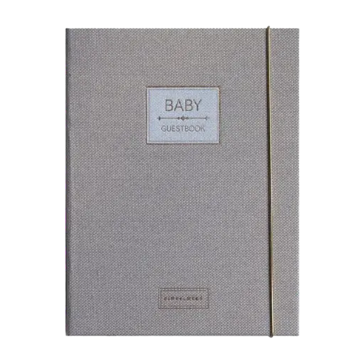 [PMONO.10025] Pimpelmees baby guestbook Mono Luxe edition warm nude