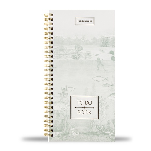 [PMONO.10041] Pimpelmees to do book Mono Vintage green 