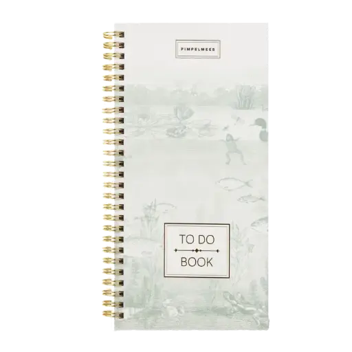 [PMONO.10041] Pimpelmees to do book Mono Vintage green 