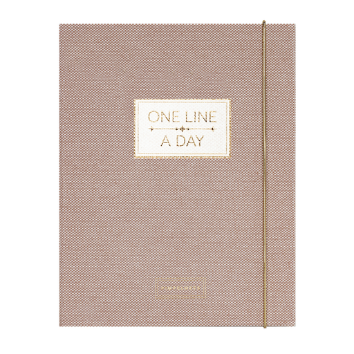 [PMONO.10070] Pimpelmees one line a day Mono Luxe edition linnen warm nude 