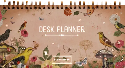 [PMP.61043] Pimpelmees desk planner - rose 