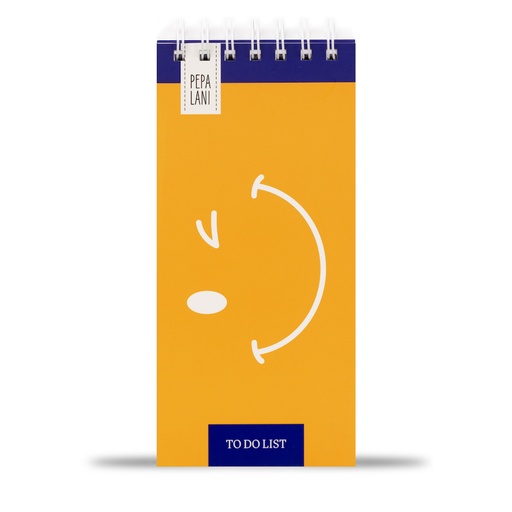 [PPL.40034] Pepa Lani to do lijst Flower smiley oranje 