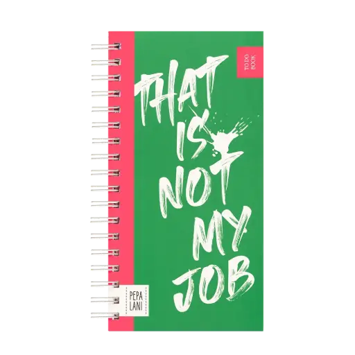 [PPL.40035] Pepa Lani to do book Flower this is not my job green 