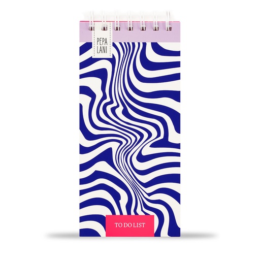 [PPL.40048] Pepa lani to do list Flower waves blue 
