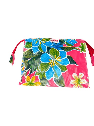 [BG0605] Kitsch Kitchen tablecloth triangular toiletry bag