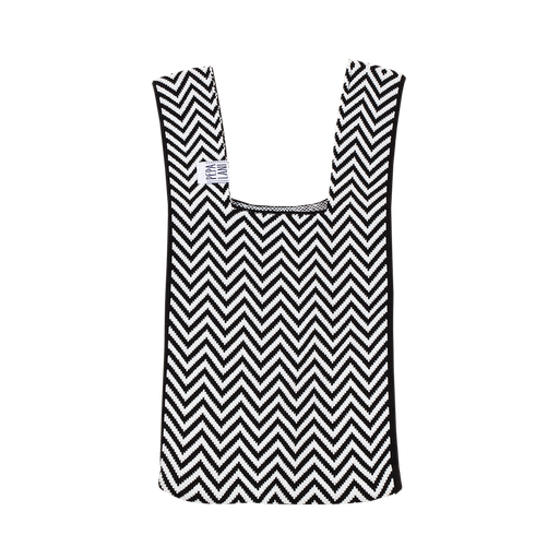 [PBW.10090] Pepa lani poppy bag Black & White Waves