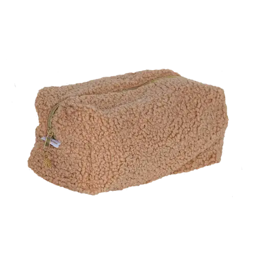 [PMONO.10062] Pimpelmees Toiltery bag Mono Teddy warm nude