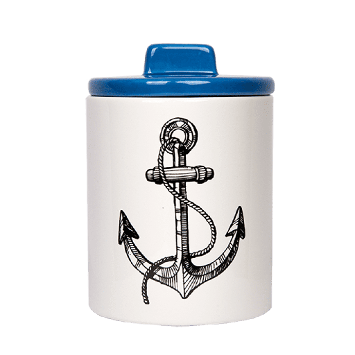 [HD0647] Kitsch Kitchen storage jar Anchor