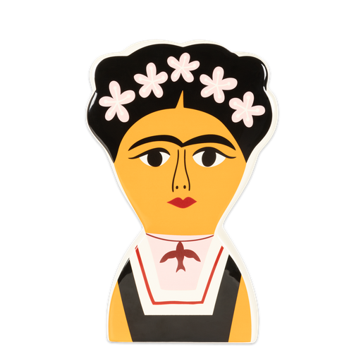 [HD0674] Kitsch Kitchen vase Frida Kahlo