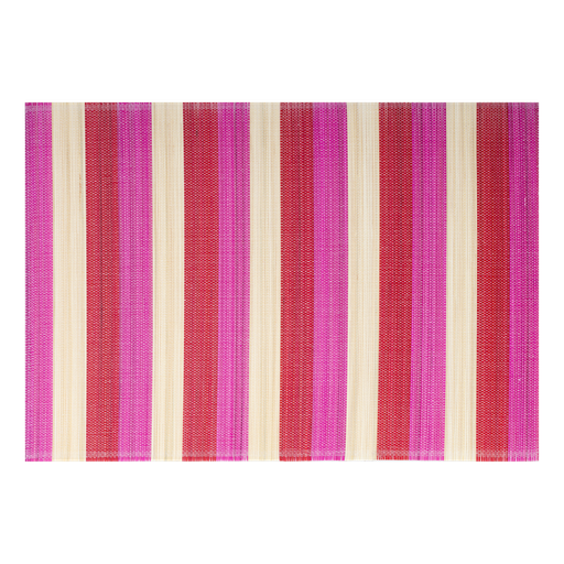 Kitsch Kitchen placemat bamboe rood/roze