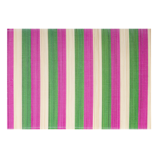[KK.70058] Kitsch Kitchen placemat bamboe groen/paars 